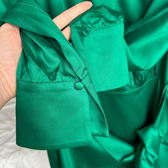 NWT & other Stories Green Dress in Size 6 - Picture 4 of 17